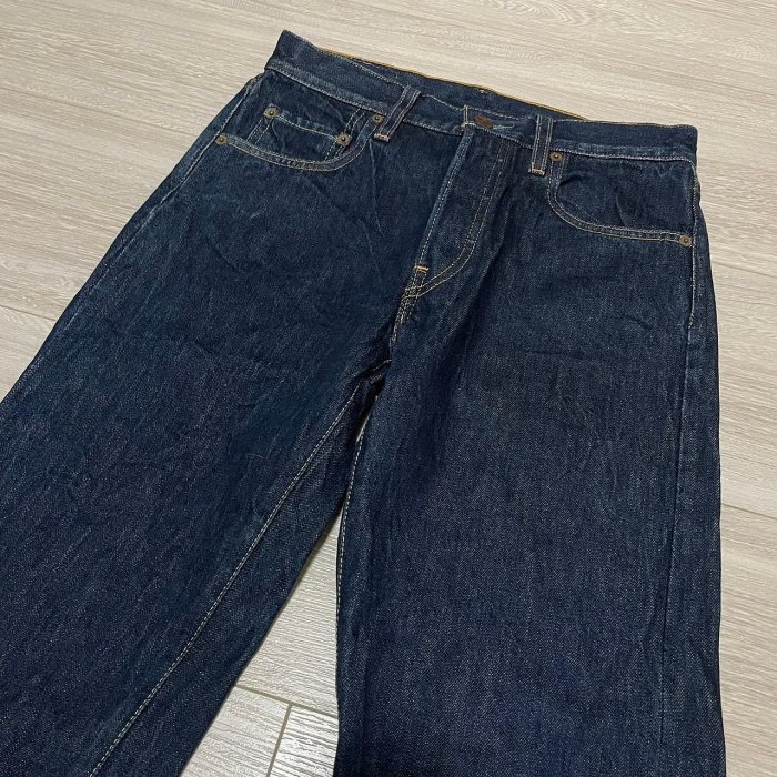 土耳其製 LVC 大E Levi's levis 66501-0101 W28 L32 深藍原色直筒赤耳牛仔褲