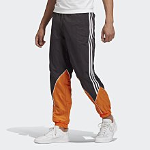 限時特價 南◇2021 6月 ADIDAS ORIGINALS 運動長褲 GE0831 黑橘 風褲  縮口 運動長褲