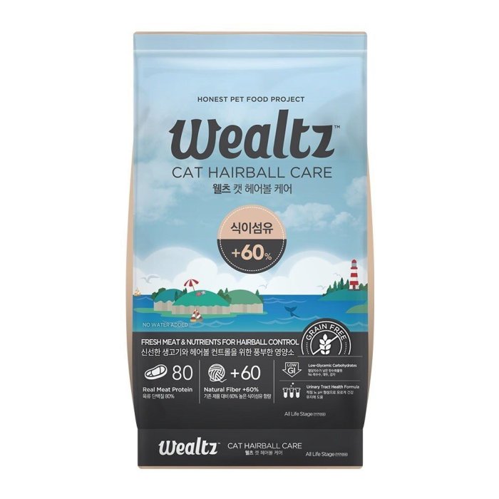 韓國 維爾滋 貓飼料 機能型  Wealtz 貓飼料綜合賣場 天然無穀  2.1kg原裝包