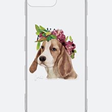 犀牛盾 Mod 防摔手機殼 邊框背殼二用殼 + 可愛動物系列 花圈長耳犬 iPhone 7 Plus / 8 Plus