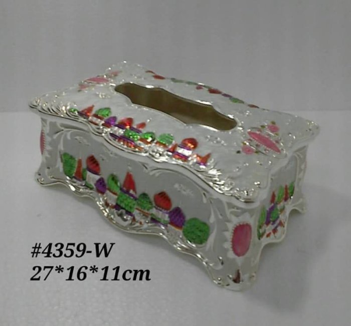 奢華風面紙盒.合金立體玫瑰造型面紙盒餐廳用品.裝飾.擺飾.民宿