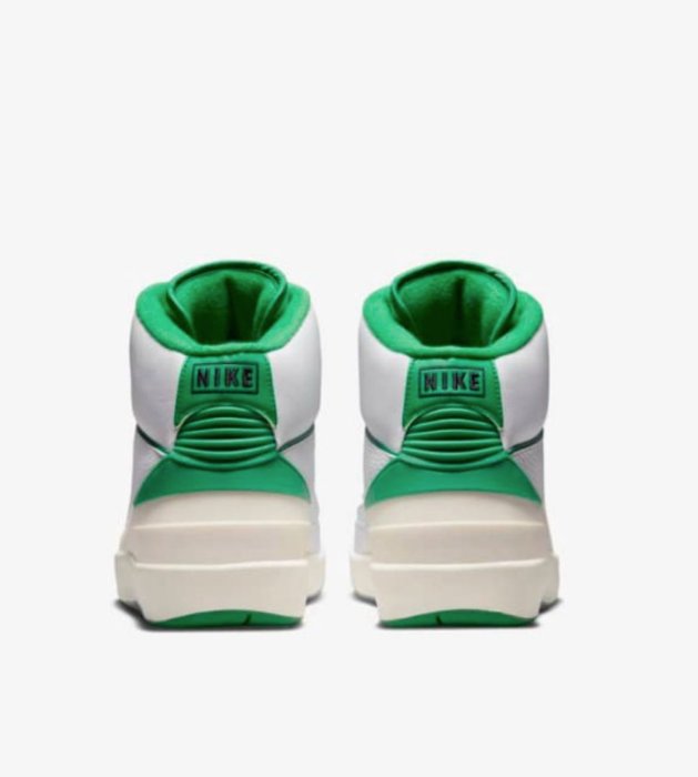 AIR JORDAN 2 RETRO LUCKY GREEN 白綠 DR8884-103。太陽選物社