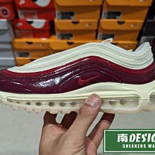 南🔥2022 7月 NIKE AIR MAX 97 慢跑 氣墊 復古 反光 女款 酒紅 白 DQ8582-600