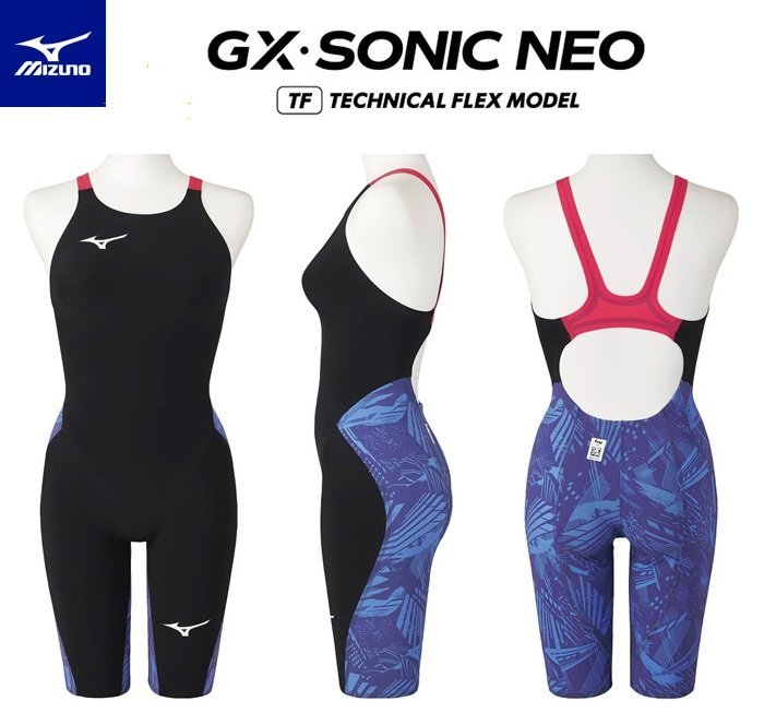 BB泳裝~ 2021 MIZUNO GX SONIC NEO TF 競賽款競技型低水阻連身四角泳衣