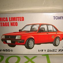 1紅TOMICA風火輪TOMYTEC多美1:64合金車LV-N50A五十鈴LSUZU GEMINI ZZ/R五佰一元起標