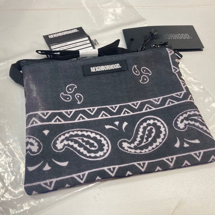 21AW Neighborhood Bandana Chopped Sacoche E-Luggage 秋冬最新隨身小 ...