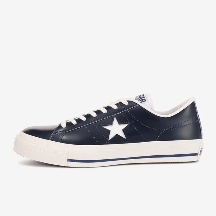 日本製 Converse ONE STAR J 深藍 35200410。太陽選物社