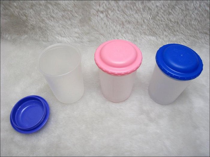 鳳梨水杯-環保220旋轉水杯(實際220C.C.)-粉紅色杯蓋