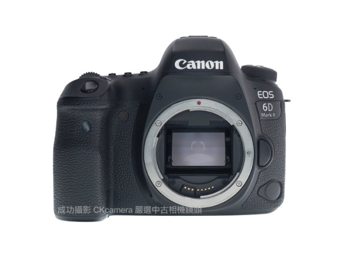 成功攝影  Canon EOS 6D Mark II Body 中古二手 2620萬像素 強悍數位全幅單眼相機 側翻螢幕 觸控螢幕 台灣佳能公司貨 保固七天