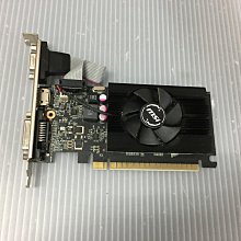 電腦雜貨店→微星MSI GT710 2GD3 LP DDR3/2G 顯示卡 二手良品 $700