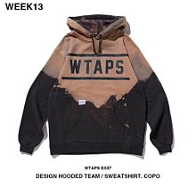 【日貨代購CITY】2018AW WTAPS DESIGN HOODED TEAM / SWEATSHIRT 帽T 現貨