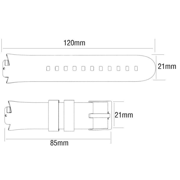 華碩 ASUS ZenWatch 3 錶帶 環保硅膠 運動型 zeneatch3 替換錶帶 表帶 智能手錶帶 手錶錶帶