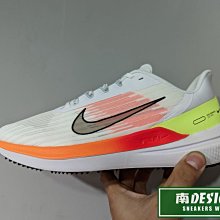 南🔥2022 10月 NIKE AIR WINFLO 9 慢跑鞋 休閒 透氣網布 男女款 白橘 DD6203-100