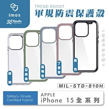 imos TREND BOOST 防摔殼 手機殼 保護殼 適 iPhone 15 plus Pro Max