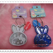 ♥小花花日本精品♥Hello Kitty  兔子造型手機包包吊飾 掛飾 藍/白