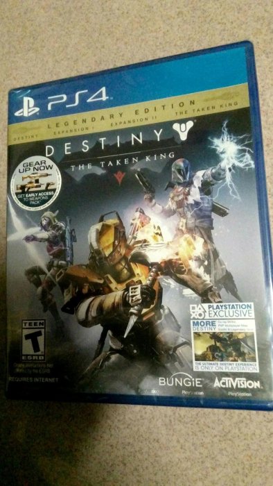 二手 ps4 天命 復仇之王 含 destiny 本篇 the taken king 及 expansion1,2 武器