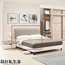 【設計私生活】漢娜5尺收納床頭箱-附插座(免運費)113A