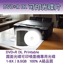 【Live168市集】免運 錸德 DVD+R DL 可印光碟50片裝