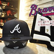 New Era x MLB Atlanta Braves AC-On Field Cap亞特蘭大勇士隊深藍球員帽17年式