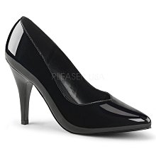 Shoes InStyle《四吋》美國品牌 PINK LABEL 原廠正品漆皮高跟包鞋 有大尺碼 6-17碼『黑色』