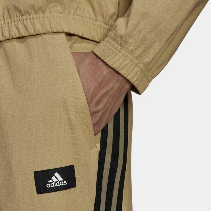 ADIDAS FI WV PANT 愛迪達 FUTURE ICONS 運動長褲 休閒 卡其 男款 HA6568