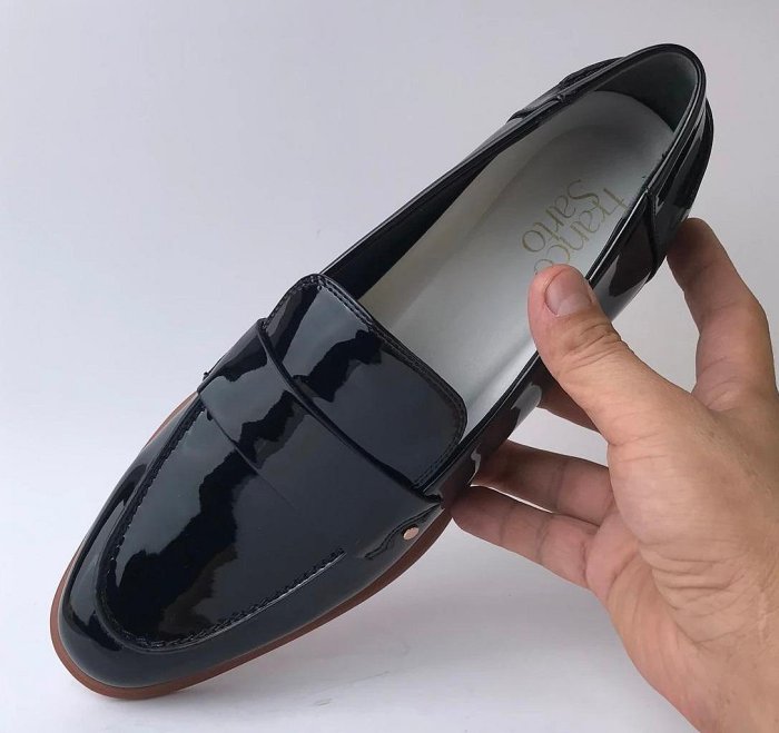 念鞋P605】Franco Sarto  正裝亮面單鞋 US11(27.5cm)大腳,大尺,大呎