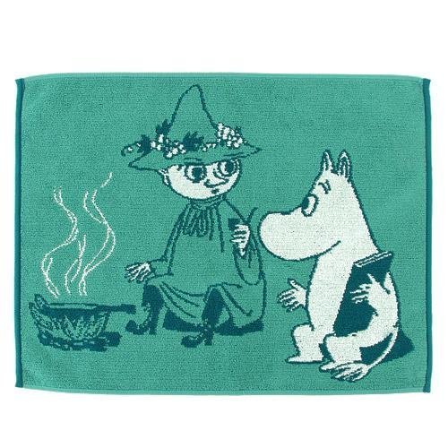 日本可愛MOOMIN嚕嚕咪純棉腳踏墊 - 野炊***特惠價