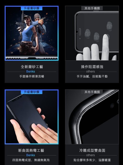 泳 促銷 Benks iPhone XR V-Pro 滿版 磨砂全玻璃保護貼  滿版玻璃保護貼  保護貼