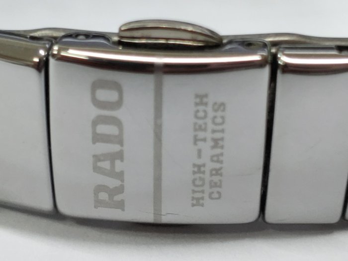 瑞士製精品 RADO Jubile 真鑽陶瓷石英女錶 保證真品