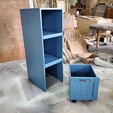 美生活館 傢俱訂製 客製化  全紐西蘭松木 深藍灰色 電器櫃 收納櫃 置物櫃 廚房櫃 也可修改尺寸顏色再報價