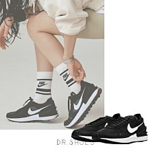 【Dr.Shoes】Nike  W WAFFLE ONE 休閒鞋 麂皮 解構 女鞋 黑白 DC2533-001