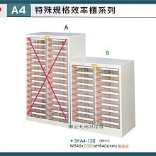 【辦公天地】大富SY-A4-120特殊規格效率櫃、抽屜文件櫃…適合客戶資料 文件分類歸納