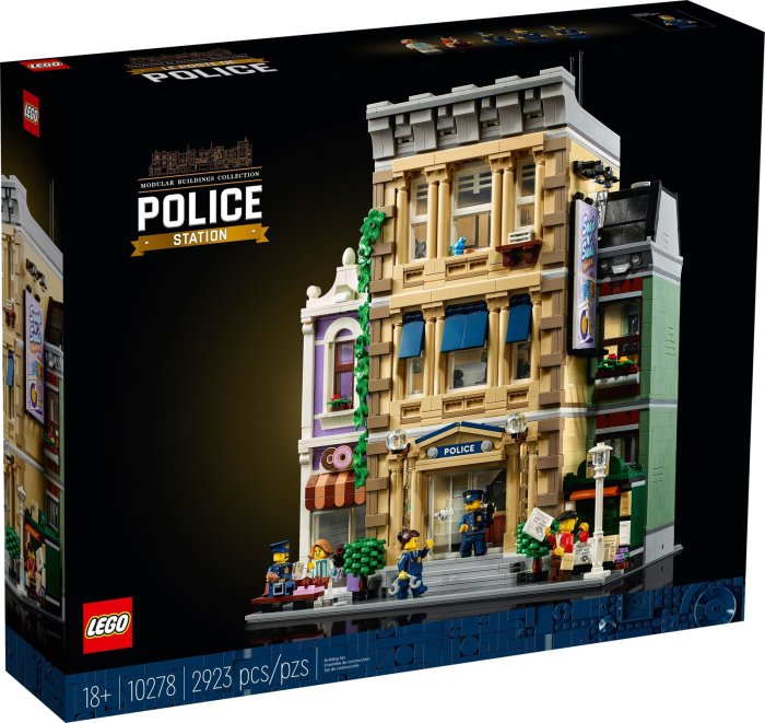 現貨 正版 樂高 LEGO 創意 10278 街景 警察局 POLICE STATION 2923pcs 全新 公司貨