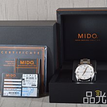 【品光數位】MIDO 先鋒系列 MULTIFORT M0054311103100 天文台認證機械錶#94250T