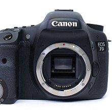 【台南橙市3C】Canon EOS 7D 單機身 二手 APS-C 單眼相機 快門次數約175xx張 #84591