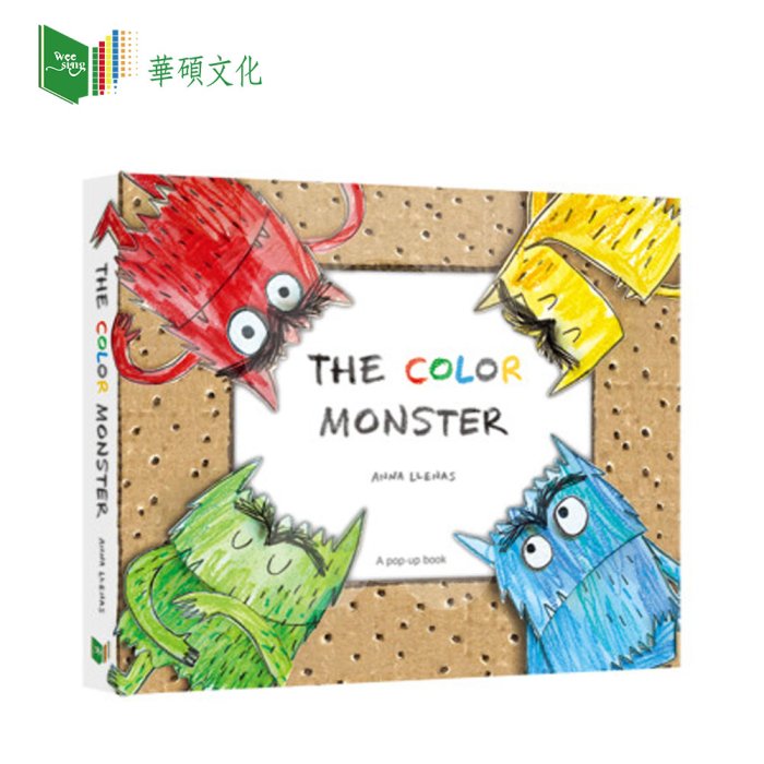 【台灣 華碩文化】顏色妖怪 / THE COLOR MONSTER 中英兩冊可選