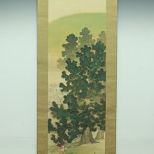 日本 古畫 樹屋圖