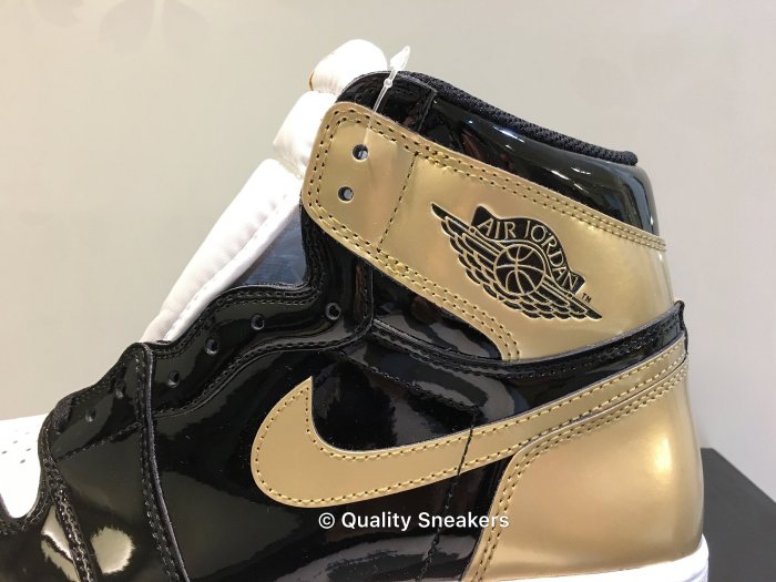 現貨- Jordan 1 High OG Gold Top 3 黑金鴛鴦861428 001 | Yahoo奇摩拍賣