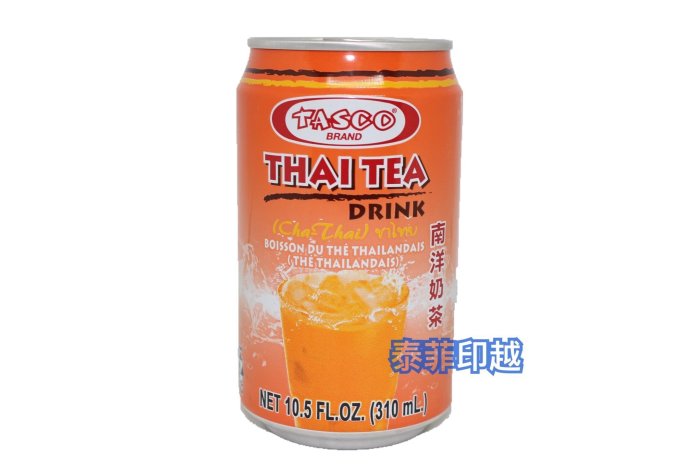 {泰菲印越} 泰國 TASCO THAI TEA DRINK 泰式奶茶 南洋奶茶