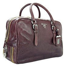 J&S 精品小舖 Prada BL0517 Degrade Cervo Lux Bag 漸層色鹿皮波士頓包 現貨