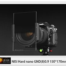 ☆閃新☆NISI 耐司 Hard nano GND8 0.9 硬式 方形 漸層鏡 150x170mm(減三格)