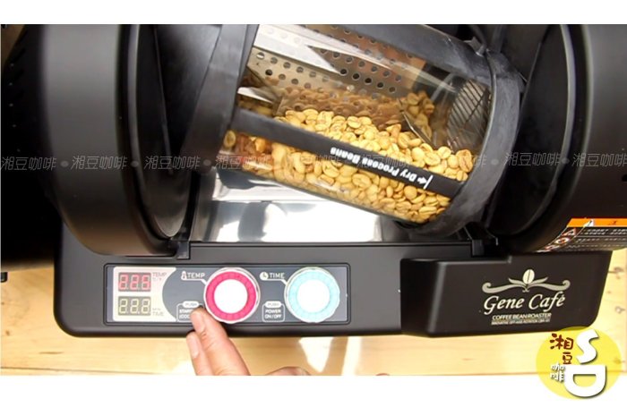 ~湘豆咖啡~附發票 GENE CAFE 3D 咖啡生豆 烘豆機 烘焙機 贈 花神安提瓜(免運費)【紅色 限量版】