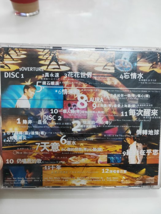 反轉紅館 倒轉地球 劉德華 演唱會 VCD