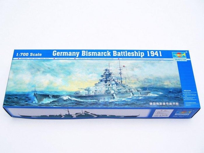 現貨 1/700 TRUMPETER  德國俾斯麥號 BISMARCK 戰列艦 1941年 05711