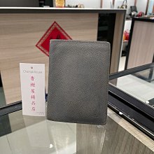 ⭐️ 香榭屋精品店 ⭐️ LV LOUIS VUITTON 灰色牛皮對開中夾 卡夾 (W2134) 二手美品