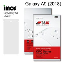 免運【iMos】3SAS系列保護貼 Samsung Galaxy A9 (2018) 6.3吋 超潑水、防污、抗括