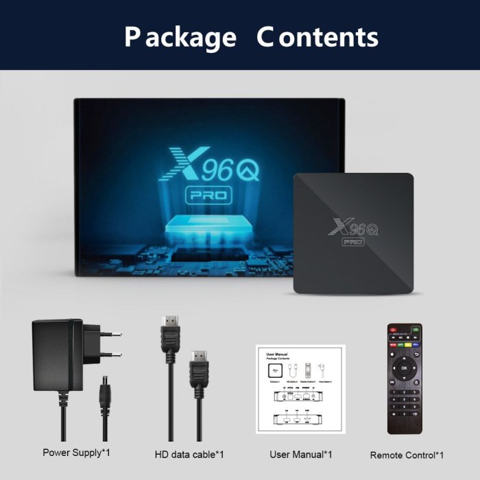 免費網路第四台,X96Q-PRO  2G+16G網路電視盒,TV-BOX,免費台灣直播,安卓TV