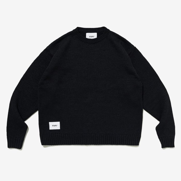 日貨代購CITY】2023AW WTAPS CREW NECK 02 / SWEATER / POLY. SIGN 長T