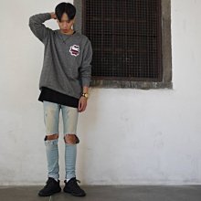 南◇SURVEILLANCE SWEATER 粉紅 麻花 長袖 大學T 衛衣 口袋TEE 防水拉鍊 星星 灰 黑白條紋