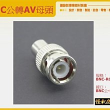 怪機絲 YP-10-006-06 訊號轉接頭 螢幕 監控用 BNC 公轉AV母頭 監控影像 攝影機 攝影設備 轉接頭